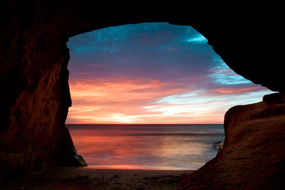 Cave Sunset Veerle S Blog