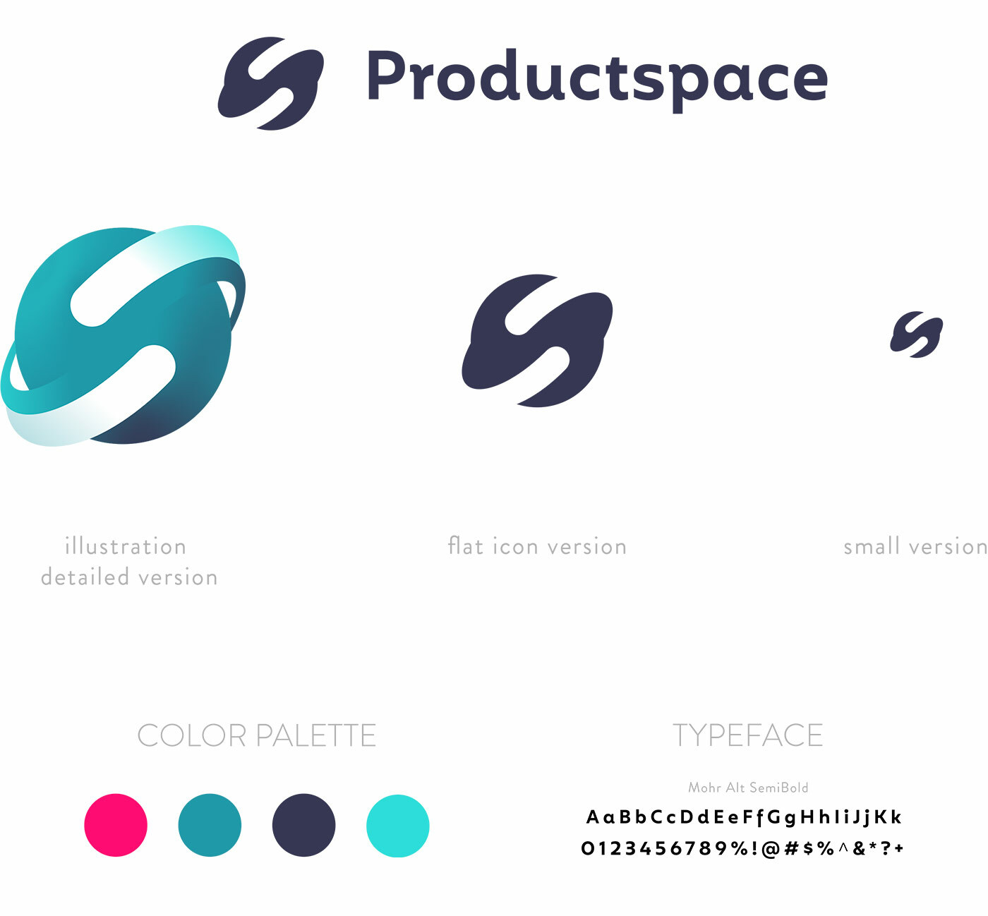 First logo design proposal for ProductSpace