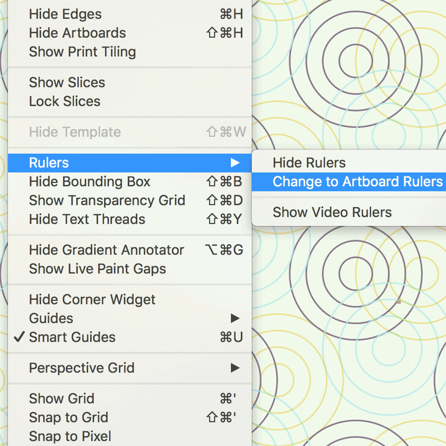 Global vs. Artboard Rulers