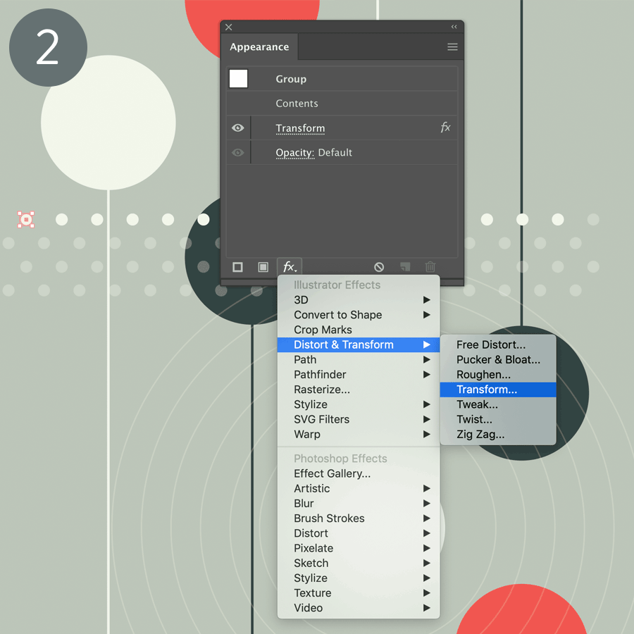 Veerle S Blog 4 0 Adobe Illustrator Transform Effect