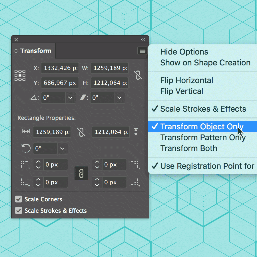 how to resize object in illustrator