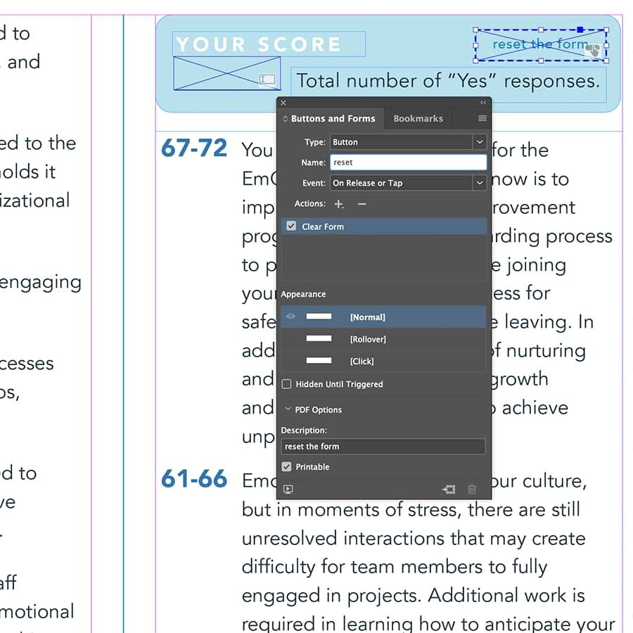 Export to Interactive PDF