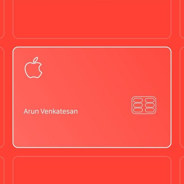 The Design of Apple's Credit Card