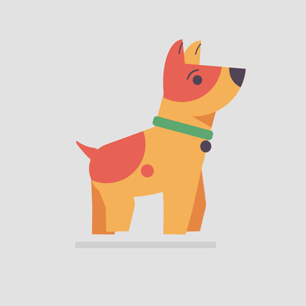 CSS-Only Walking Dog Animation Super cute dog!