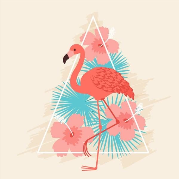 How to Use Brushes in Adobe Illustrator to Create a Colorful Flamingo
