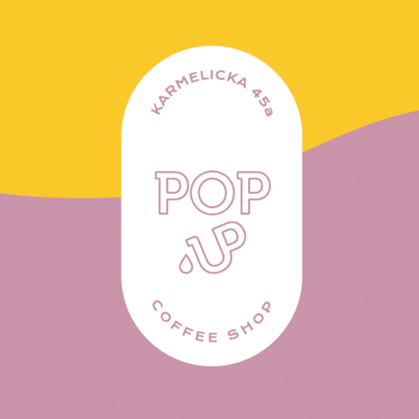 PopUp Coffee Shop Visual Identity Design