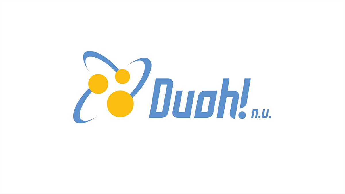 Duoh! logo created in 2003