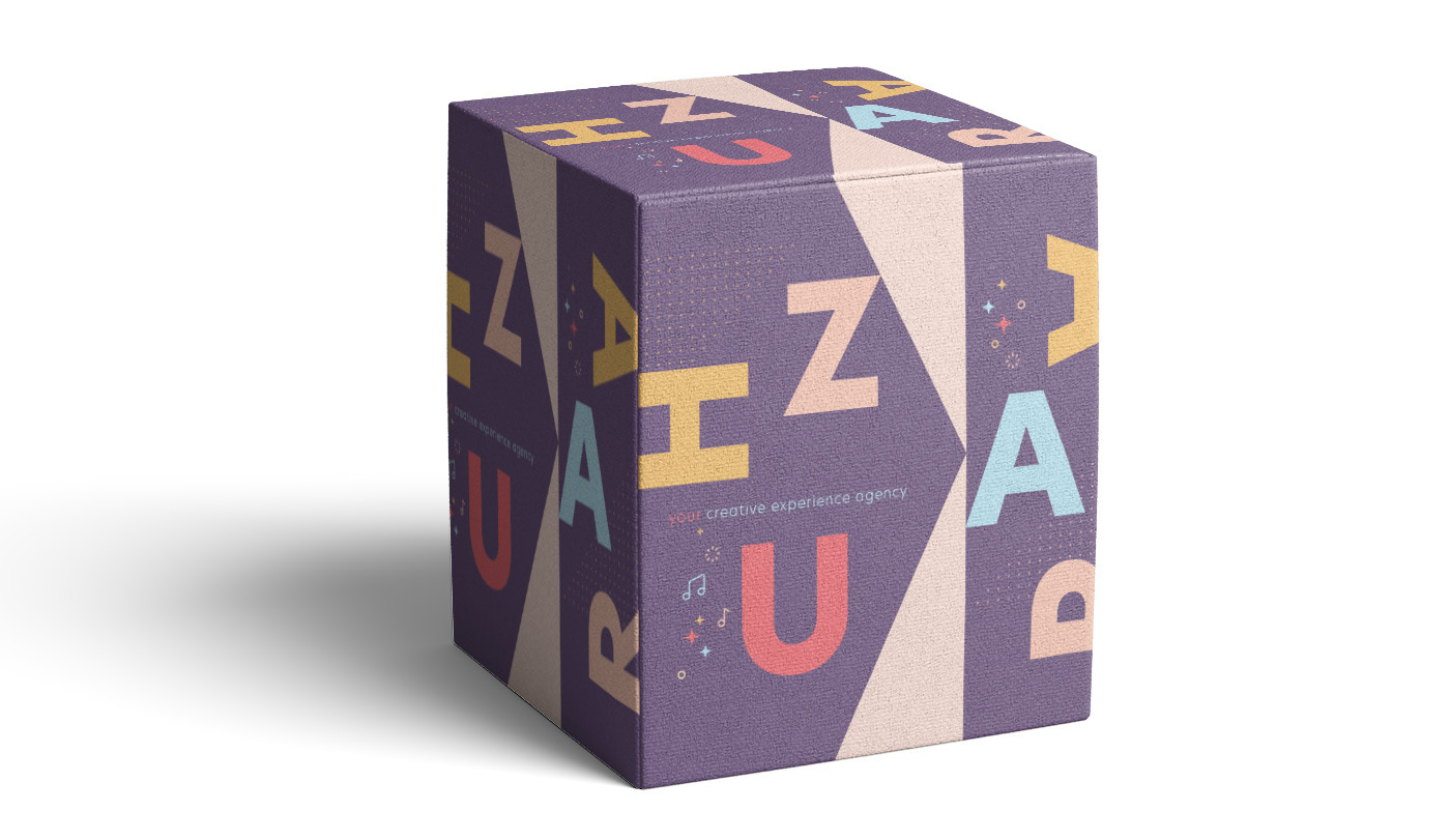 A give away box from Huzaar to announce the launch
