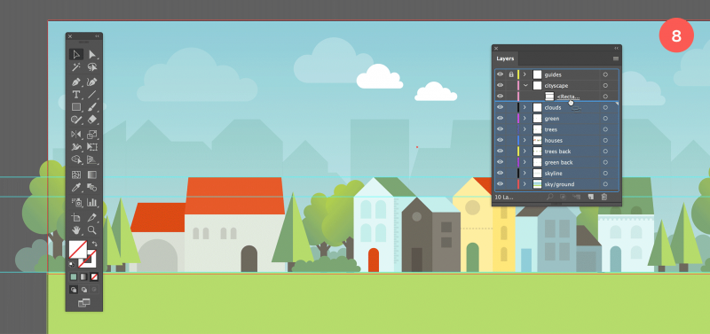 Veerle's Blog 4.0 | Create a Cityscape in Adobe Illustrator