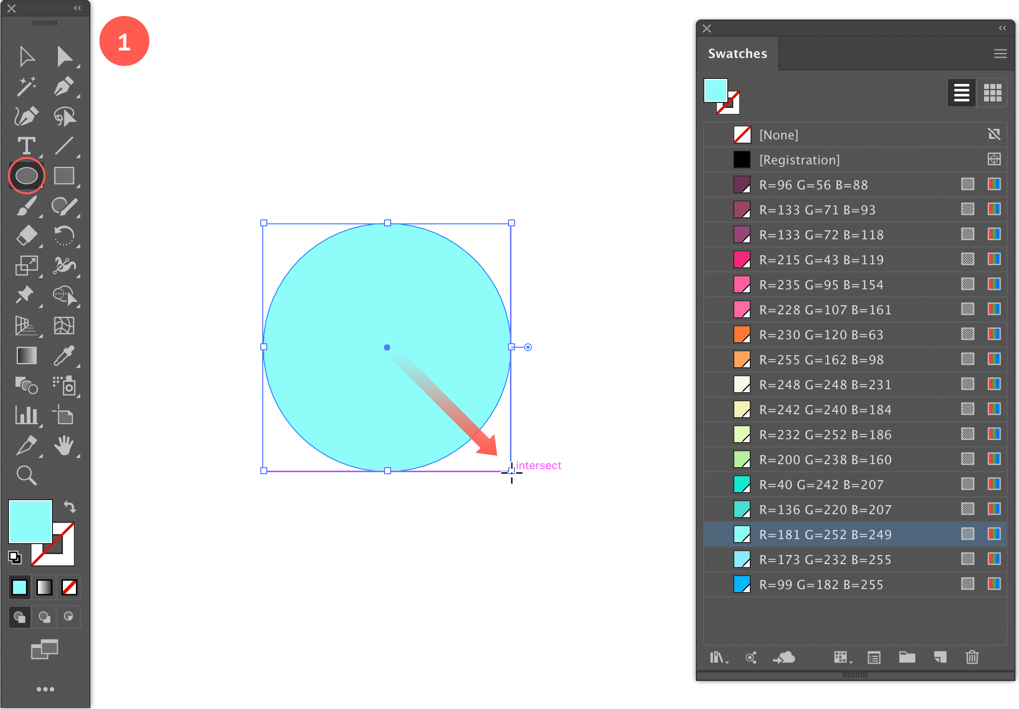 Drawing a circle