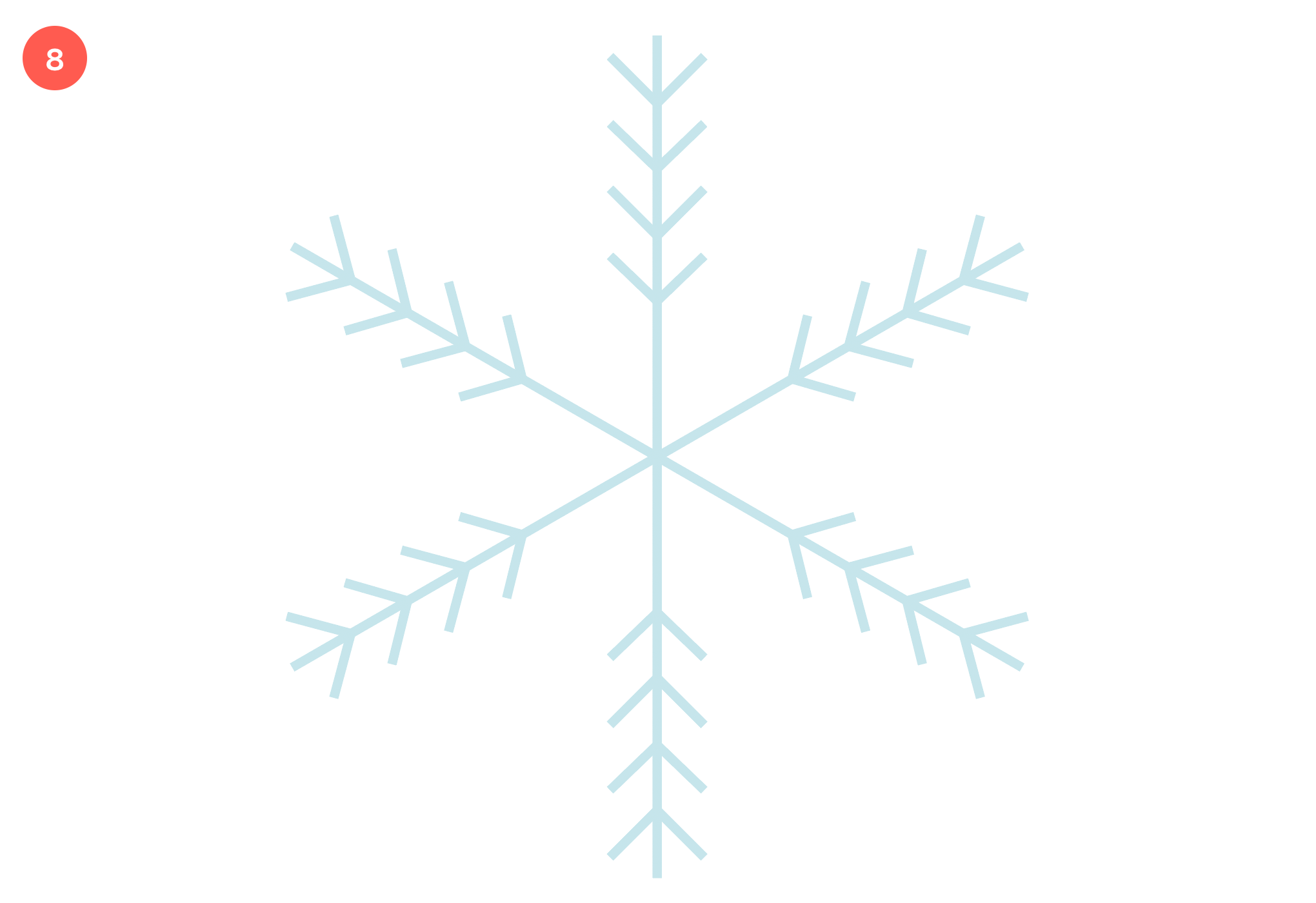 Create a Snowflake in Adobe Illustrator