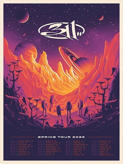 311 Spring Tour 2022