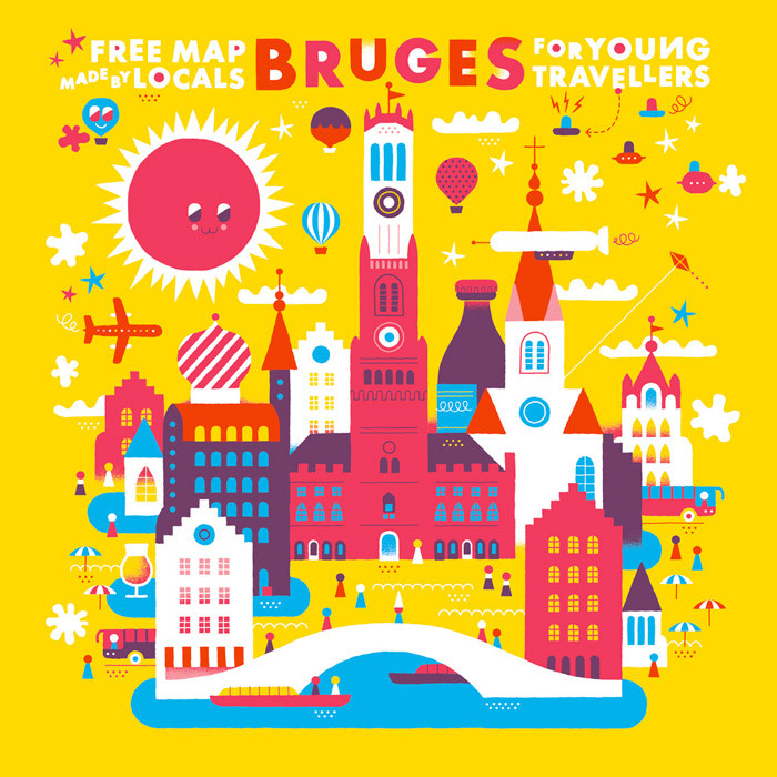 Free Map Bruges