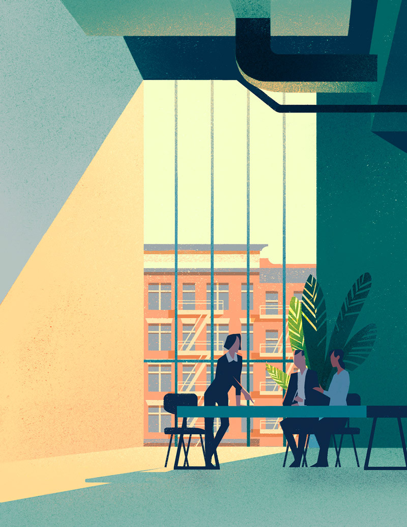 Office and Business Illustration