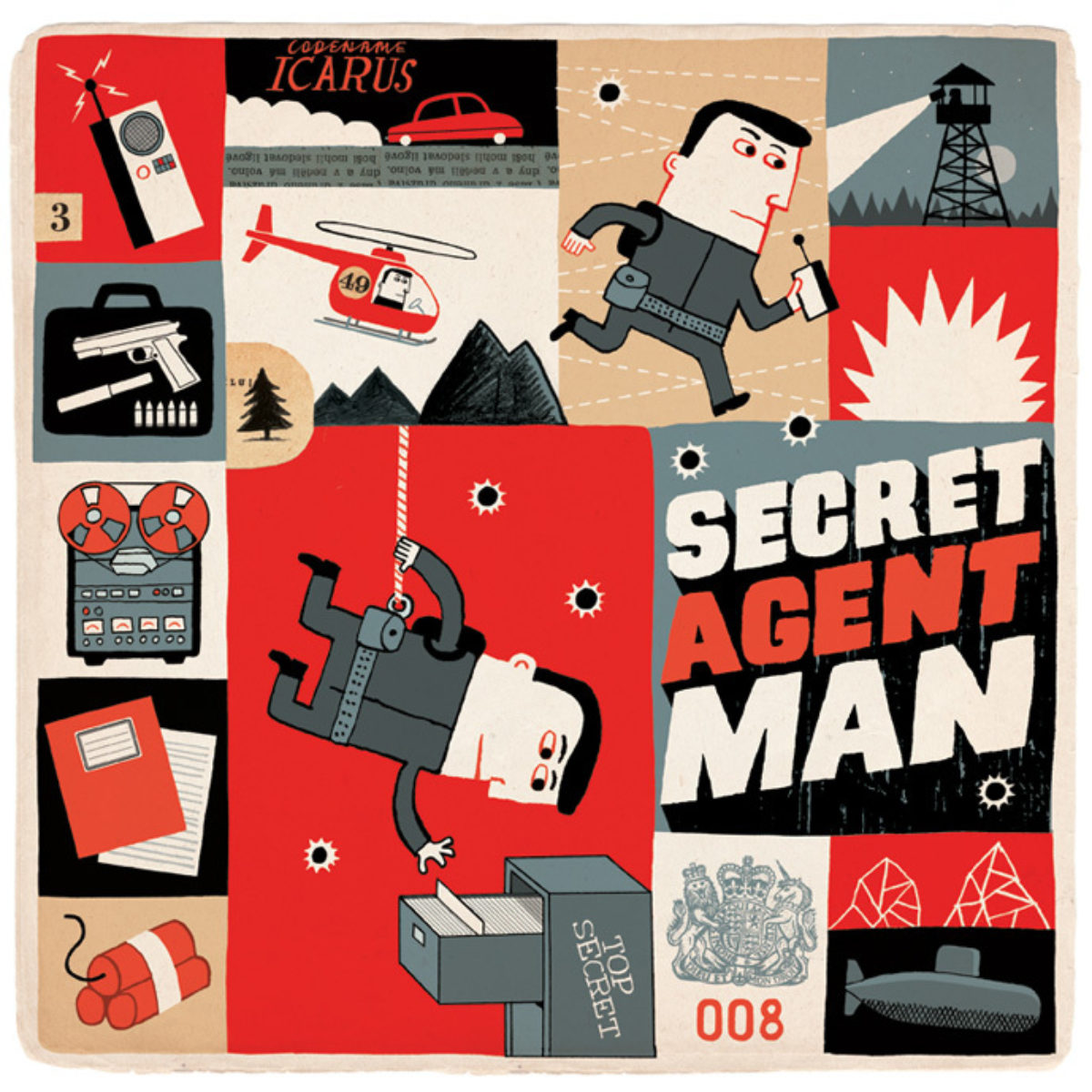 Секретный агент secret agent man