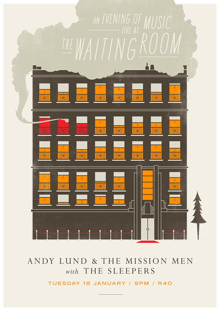 Andy Lund and The Mission Men - The Sleepers - Waiting Room