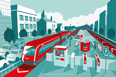 Artist Impression BRT