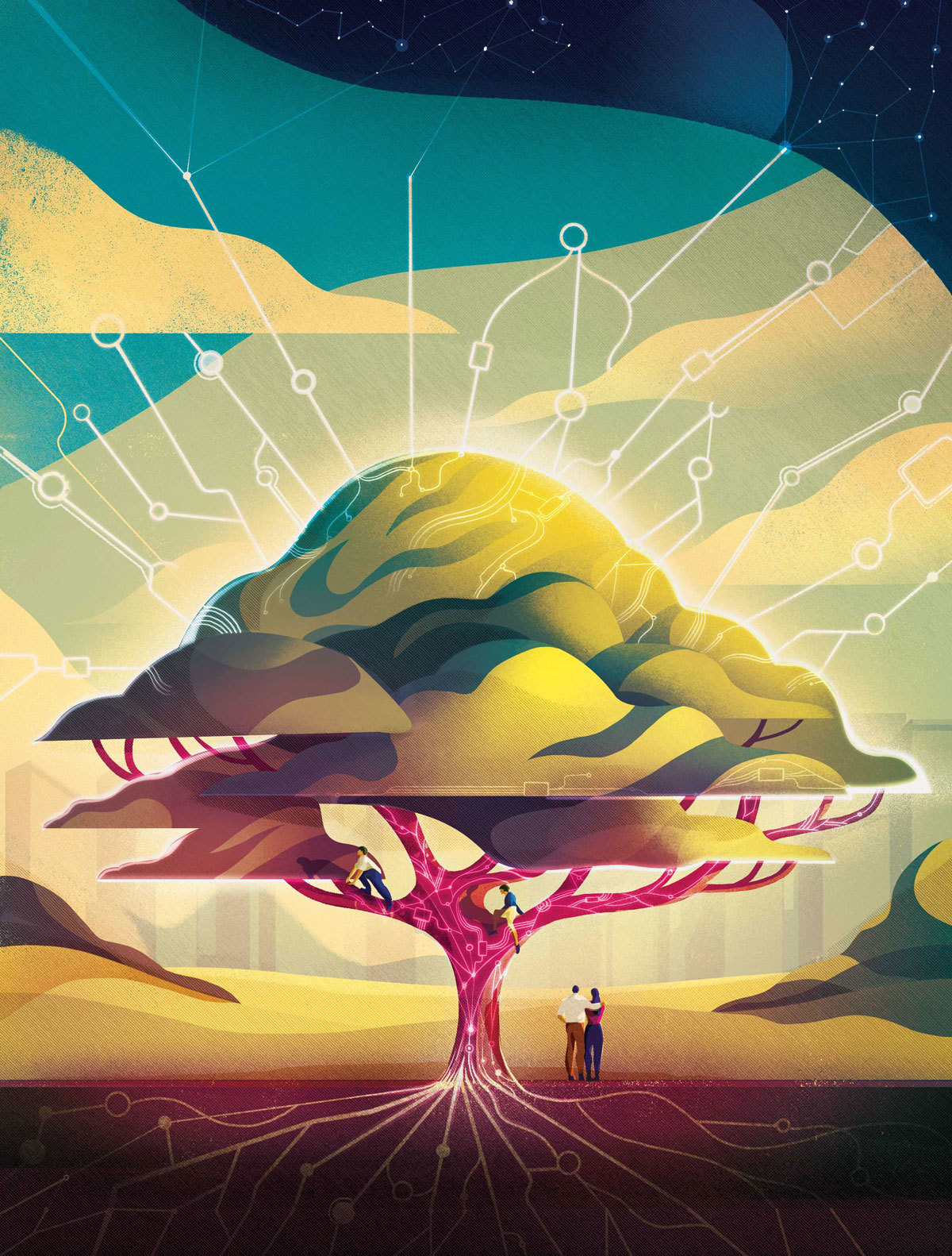 'Big Data' Cover Illustration