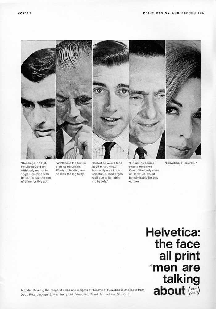 Helvetica Trade Advertising 02
