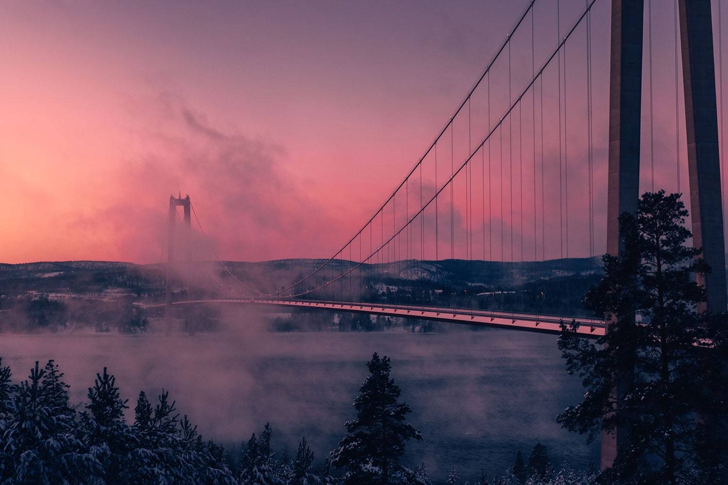 Högakustenbron, Sweden