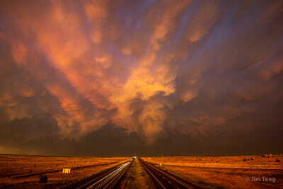 Mammatus Sunset