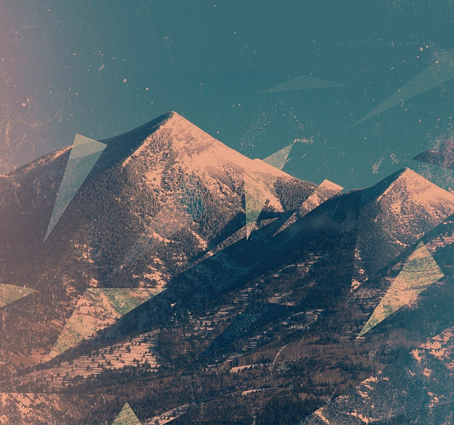 Mountain & Triangles