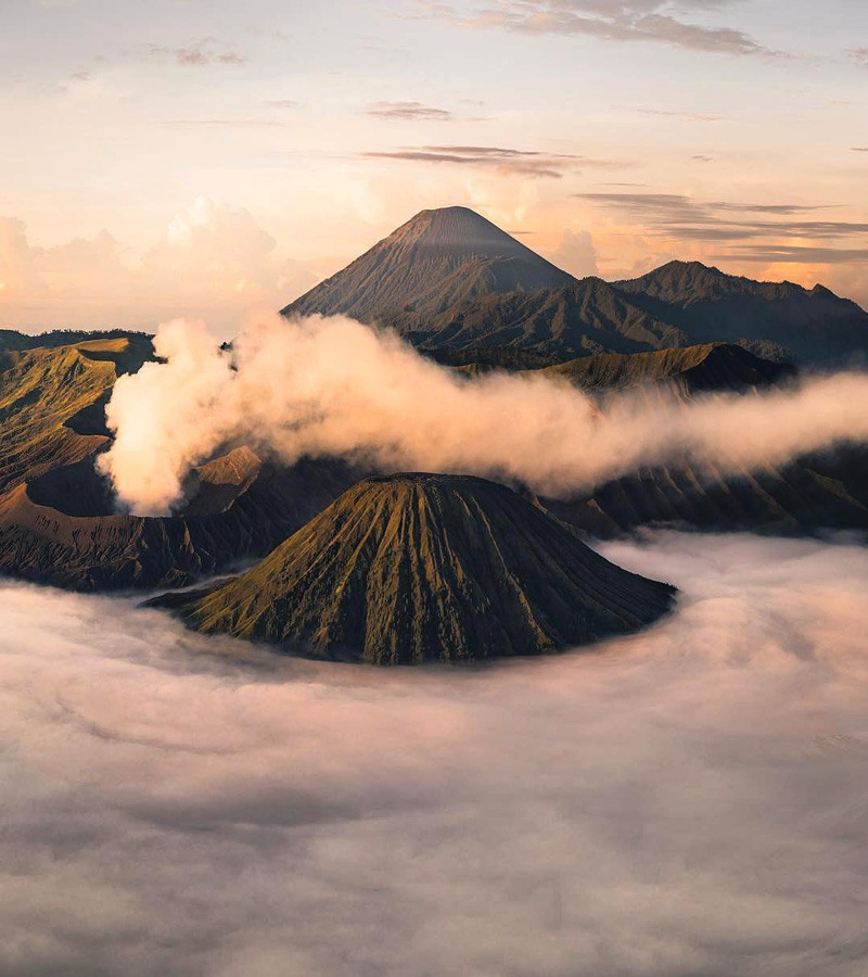 Mt. Bromo in East Java, Indonesia