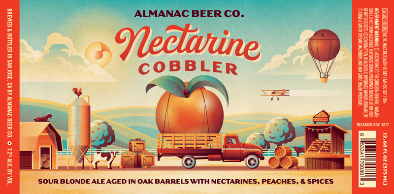 Nectarine Cobbler