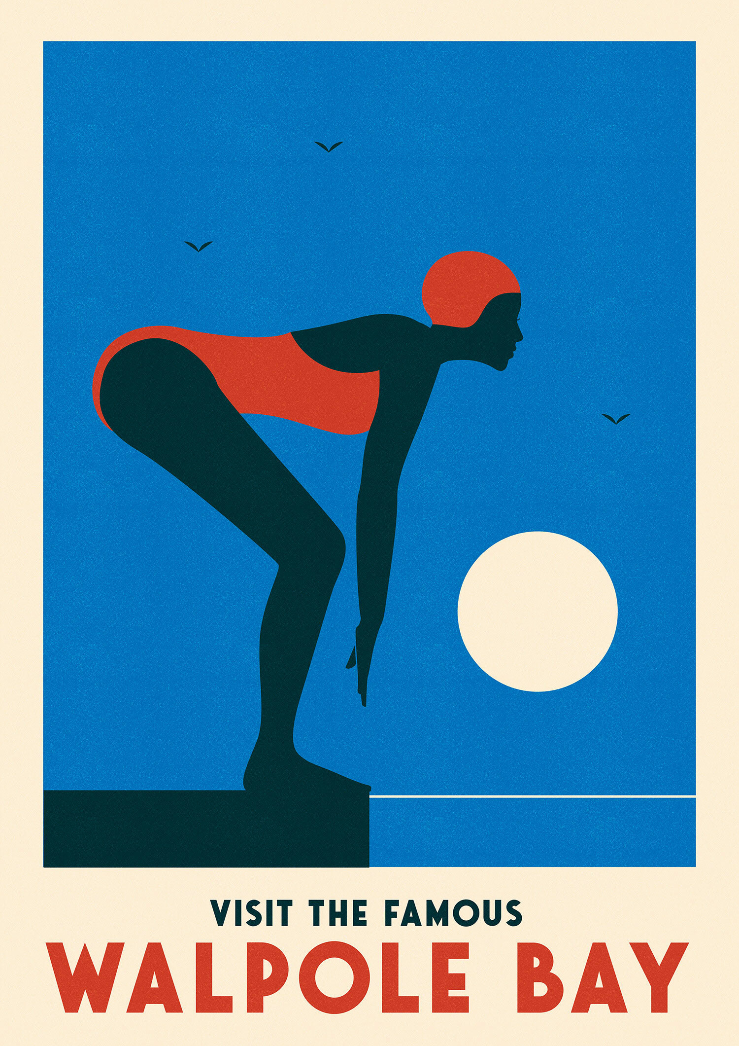 Outdoor Swimming Posters
