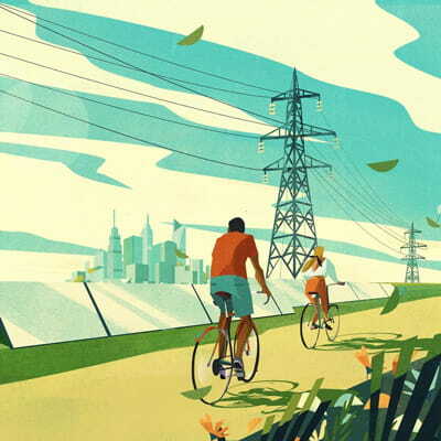 Power Line Cycling