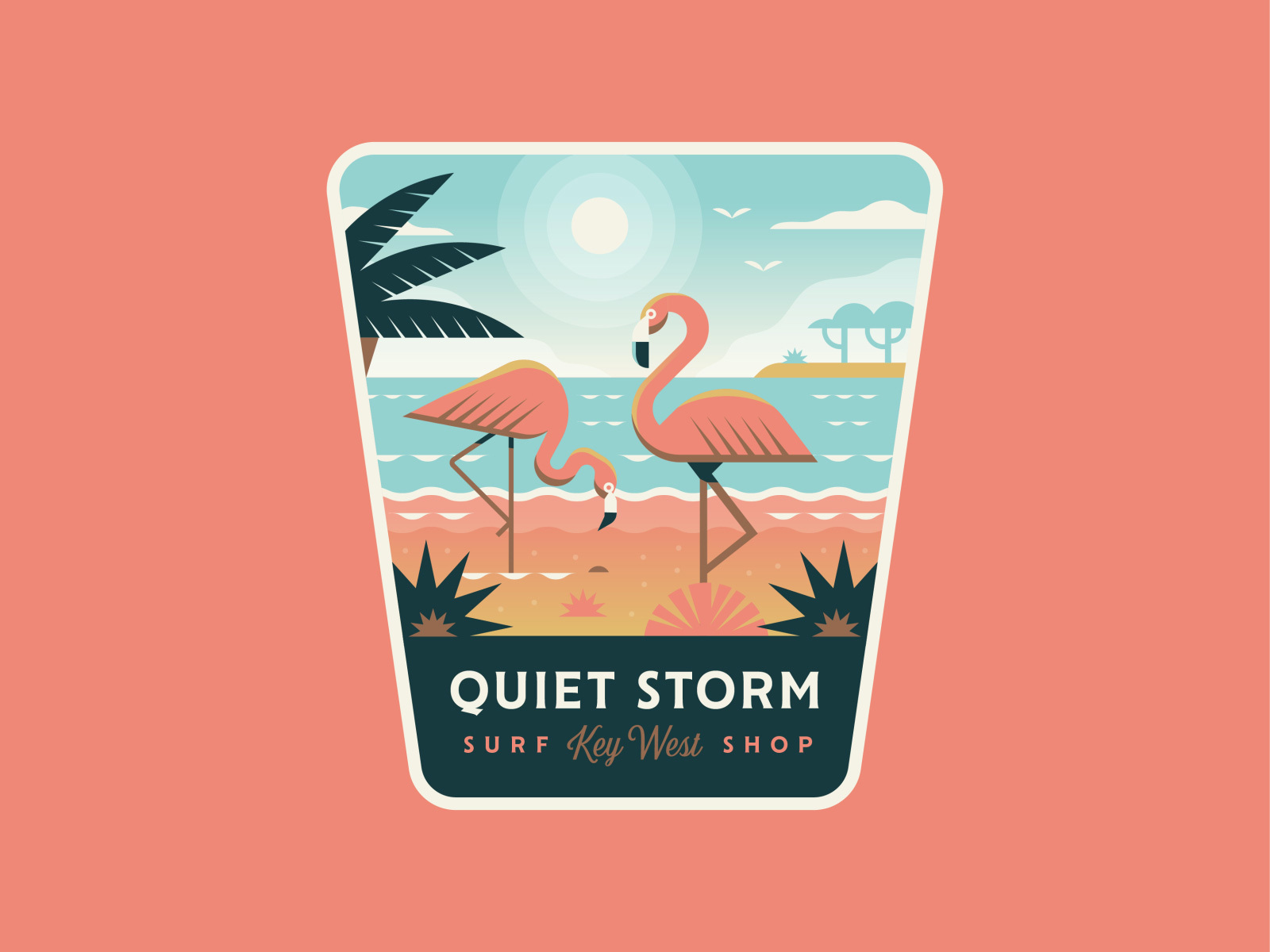 Quiet Storm Flamingo