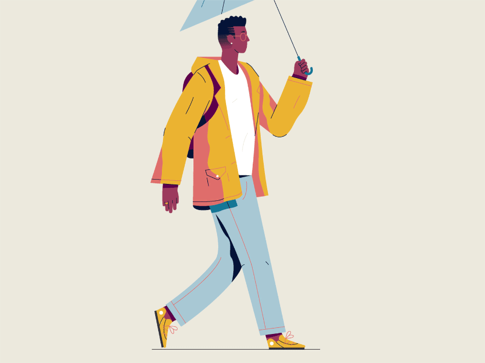 Umbrella Rain Man