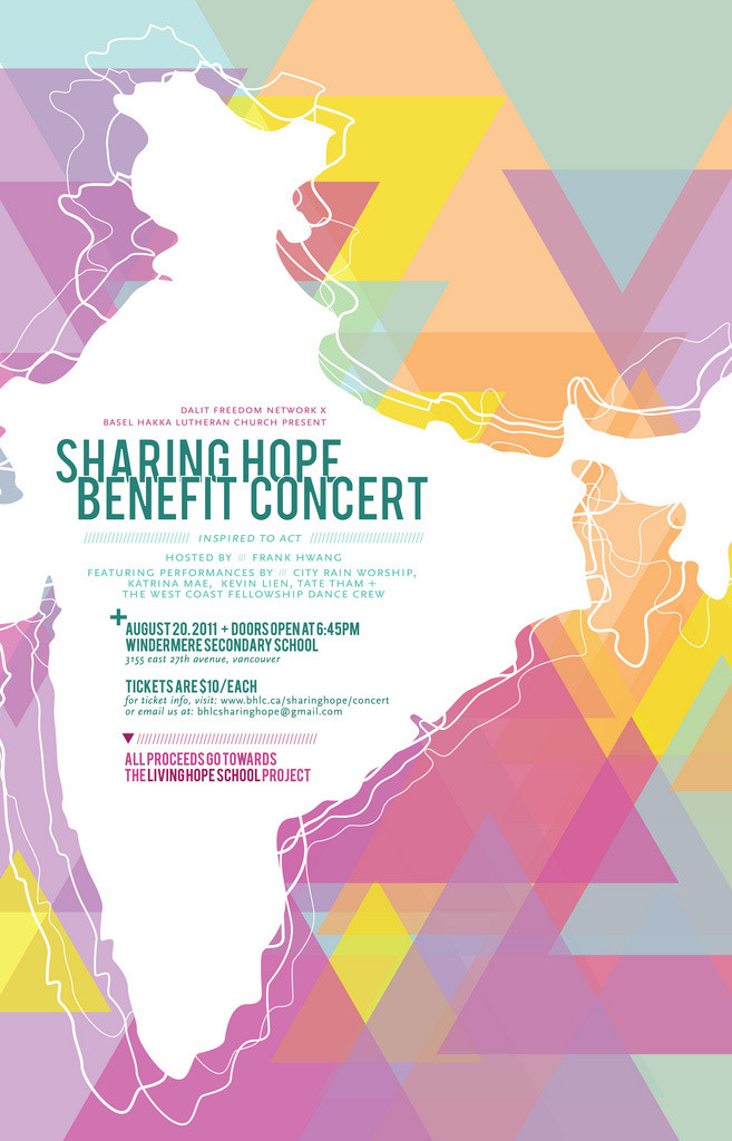 Sharing Hope Benefit Concert Poster