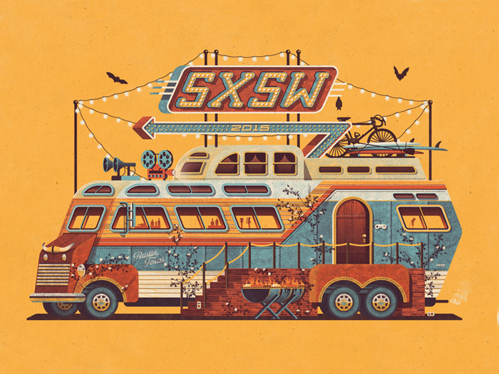 SXSW 2015 Official Poster