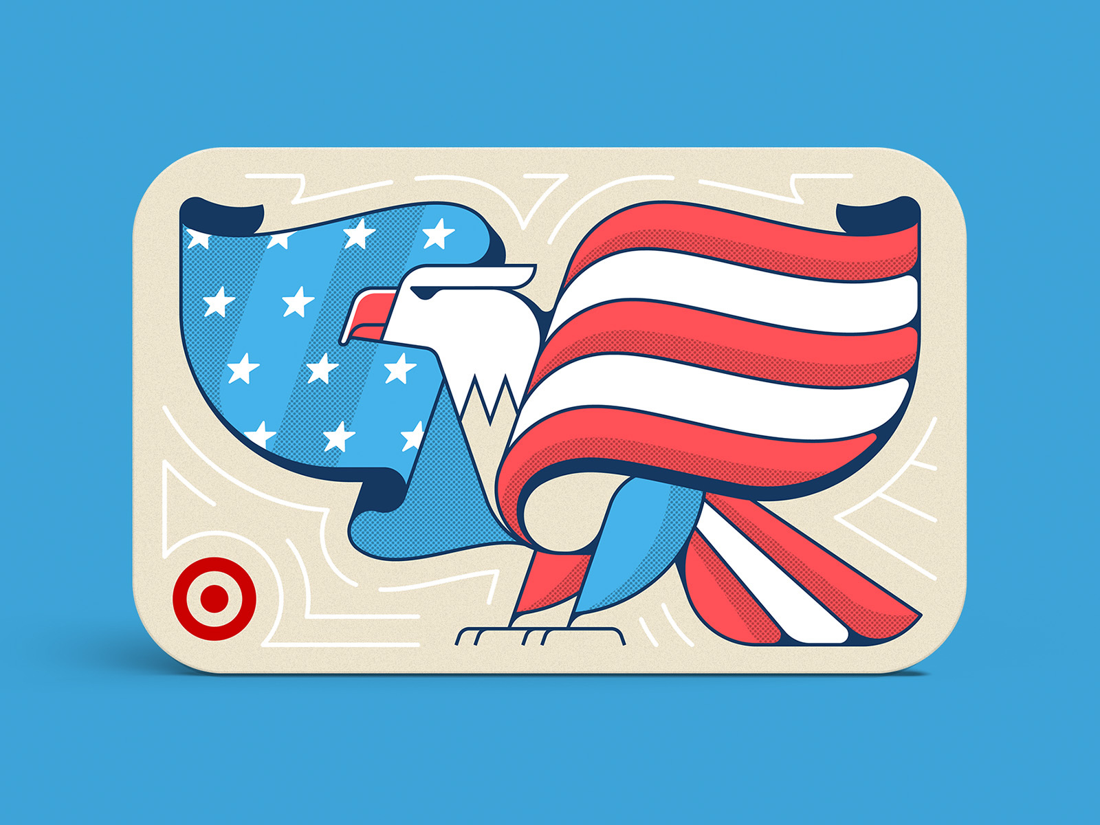 Target Gift Card (Eagle Flag)
