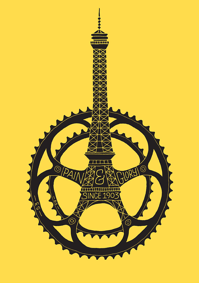 Le Tour de France 100th Anniversary Poster