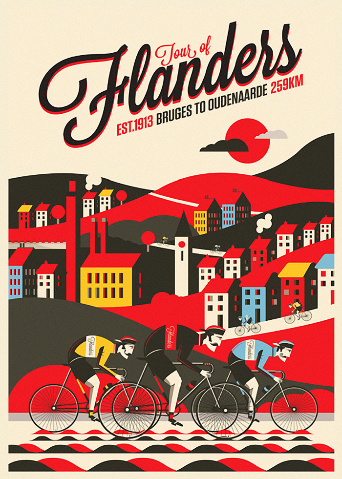 Tour of Flanders by Neil Stevens