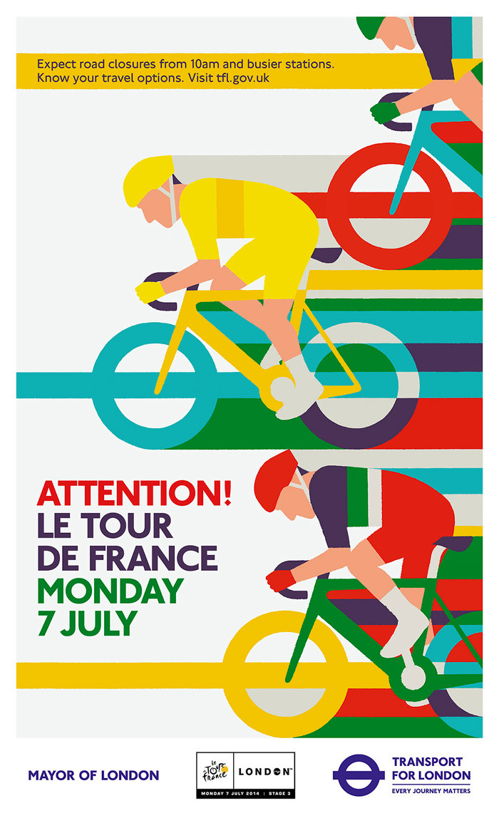 Attention! Le Tour de France Monday 7 July