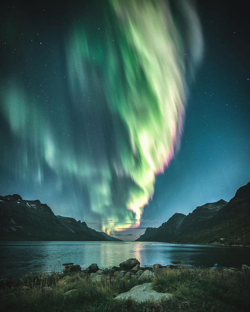 Northern lights in Tromso, Norway