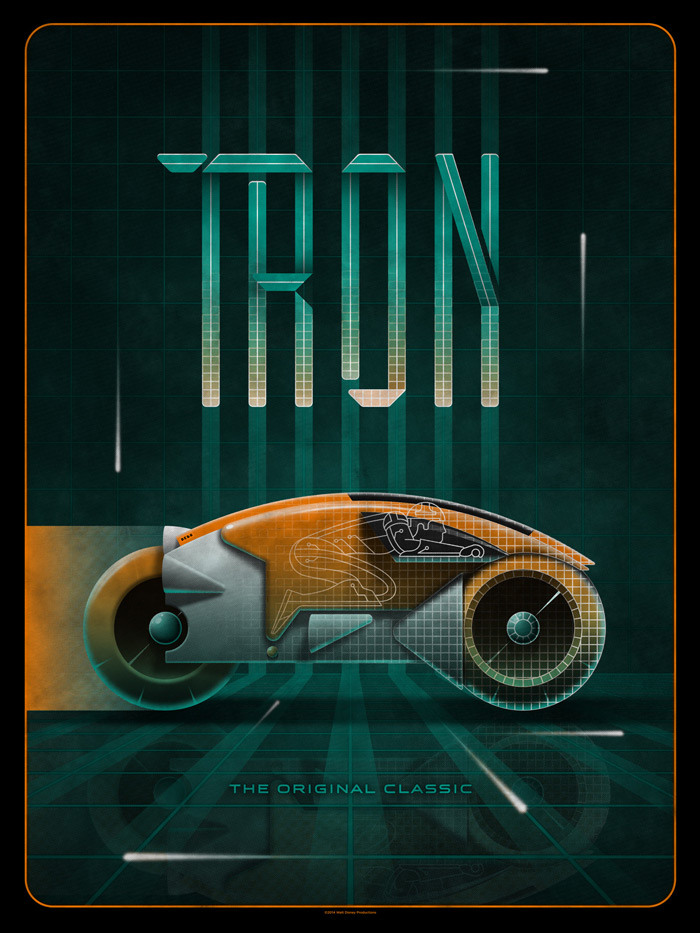 TRON: The Original Classic Poster
