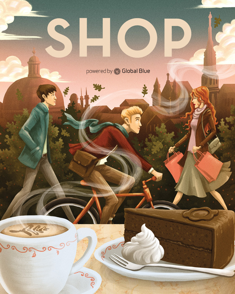 Vienna cover for Shop Magazine