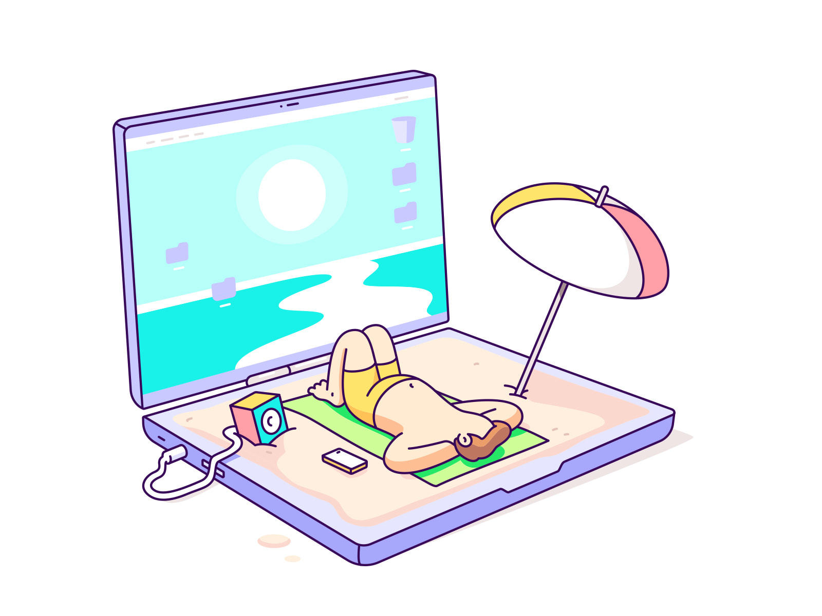 Working Vacation