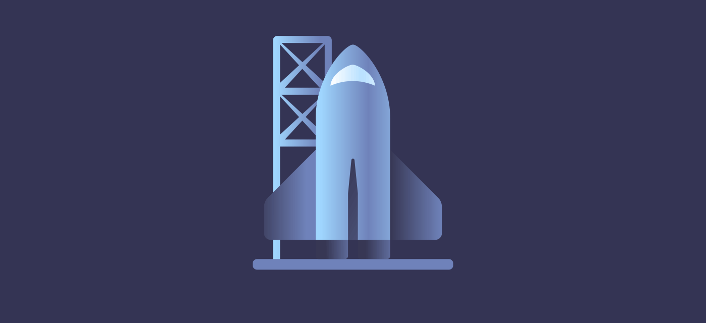 RocketBase illustration icon