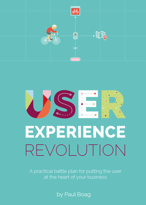 The User Experience Revolution book cover design