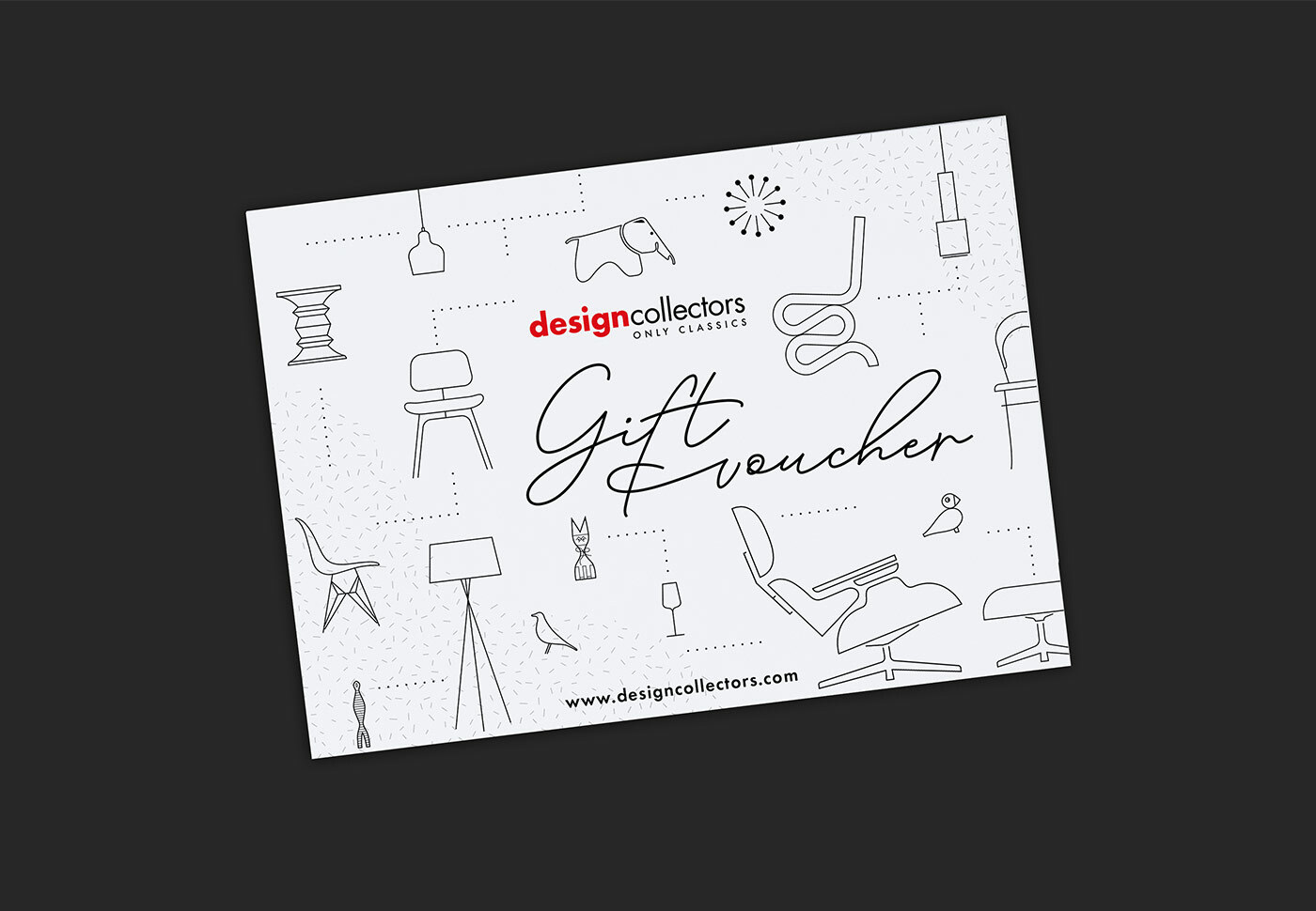 Designcollectors Gift Voucher card design
