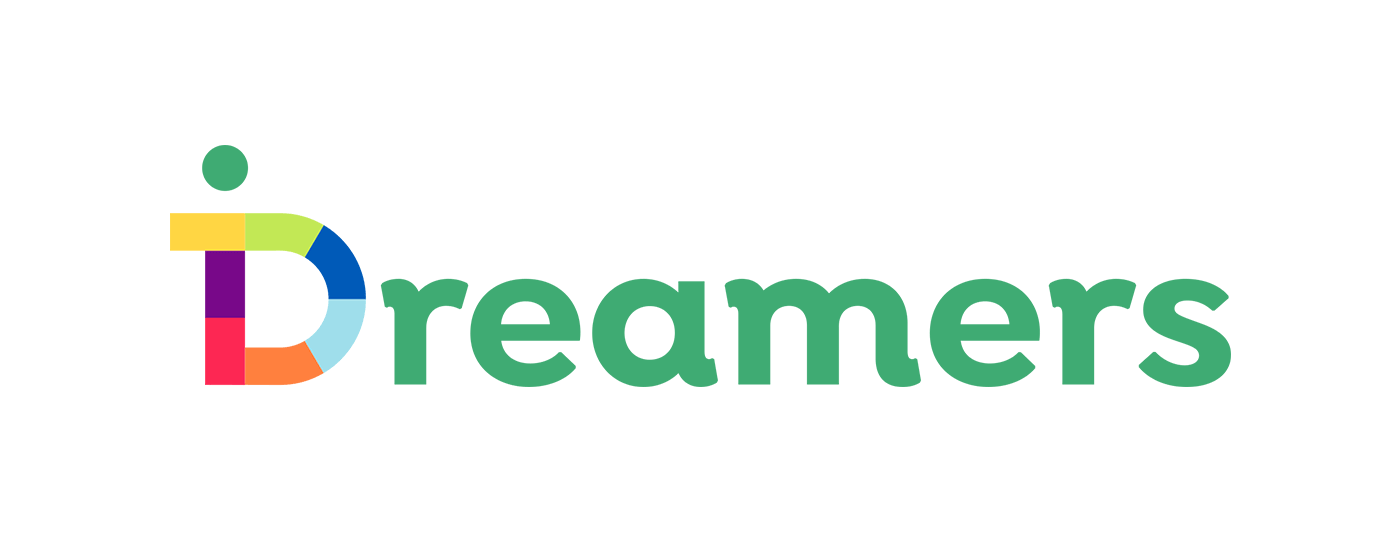 iDreamers logo brand&amp; iPhone app design